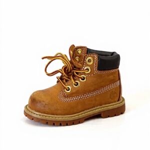 Timberland Kid Brown Leather Boots Size 4